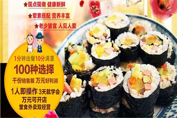朴智贤紫菜包饭加盟