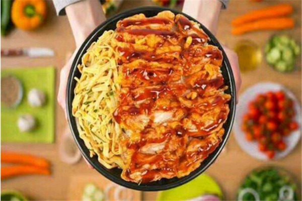 鑫香吉烤肉拌饭加盟