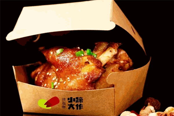功福咖小蹄大作烤猪蹄