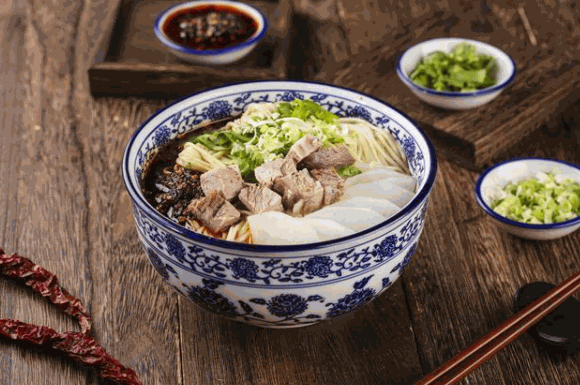 顶乐兰州牛肉面