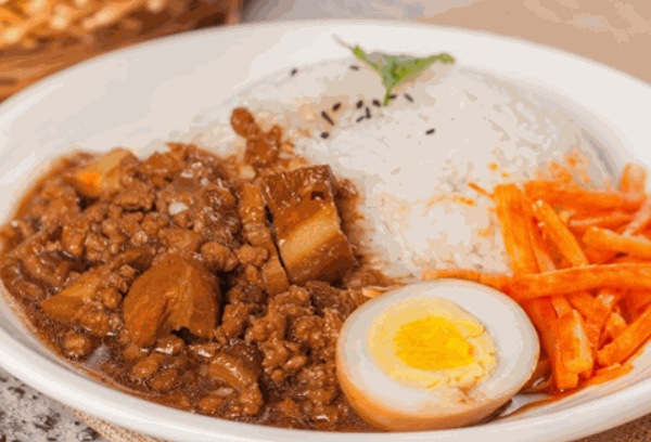 个中味排骨卤肉饭