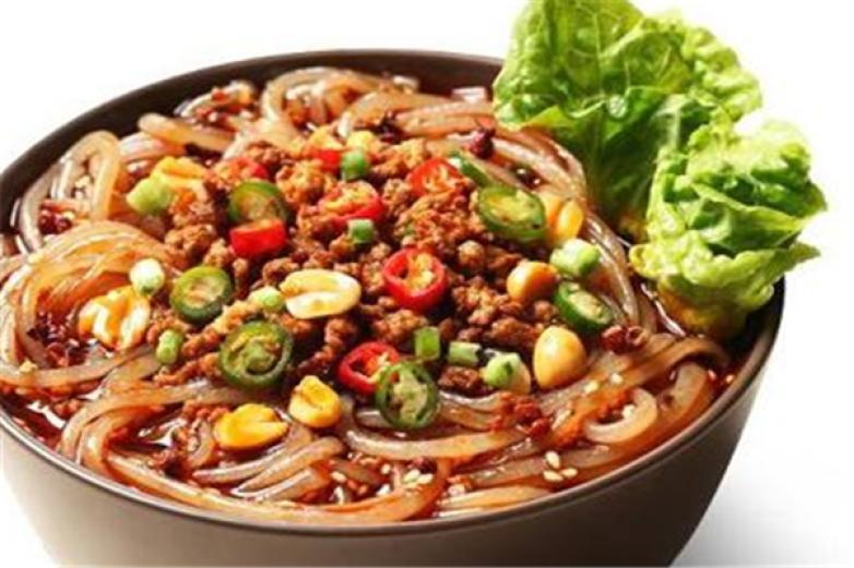 冒三元酸辣粉