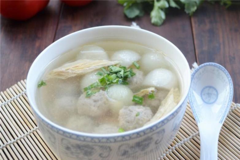 南肖墙丸子汤