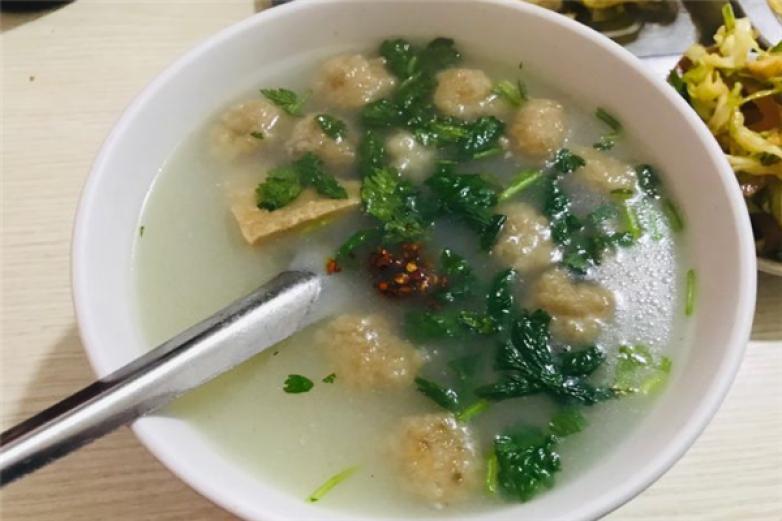 南肖墙丸子汤
