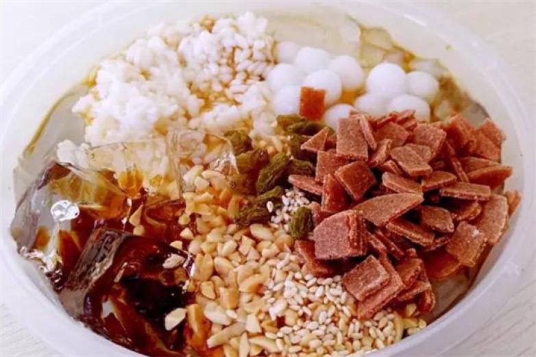 贩冰冰糍粑冰粉