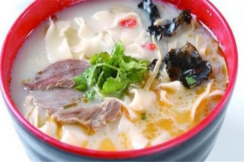 羊肉汤烩面