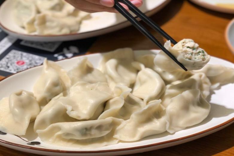 必点海肠水饺