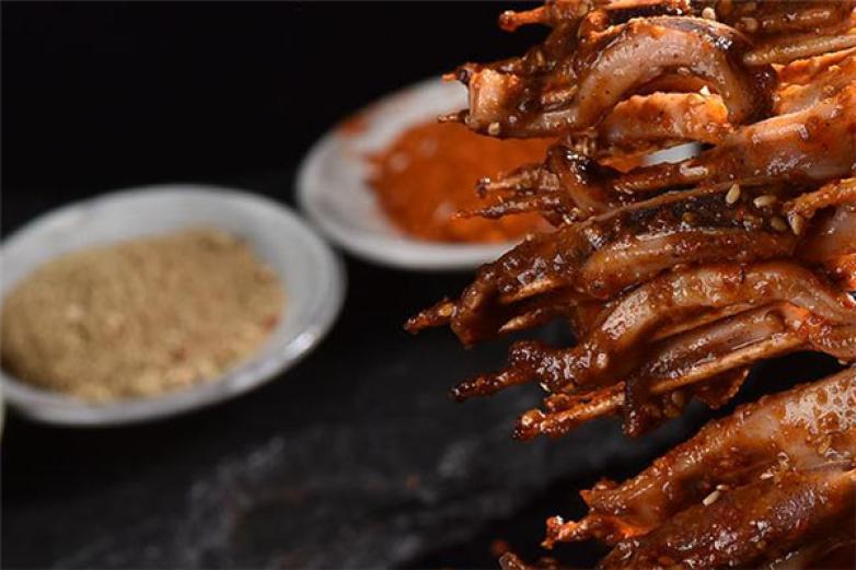 嘎嘎香铁板鸭肠