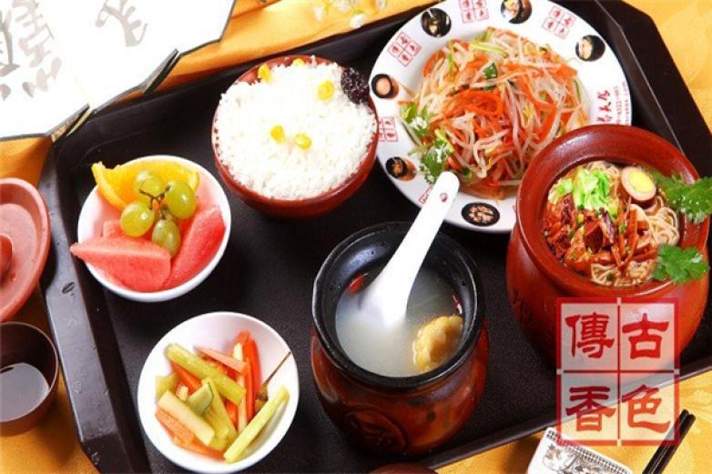 古色传香瓦缸营养美食