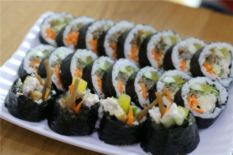 金喜顺紫菜包饭