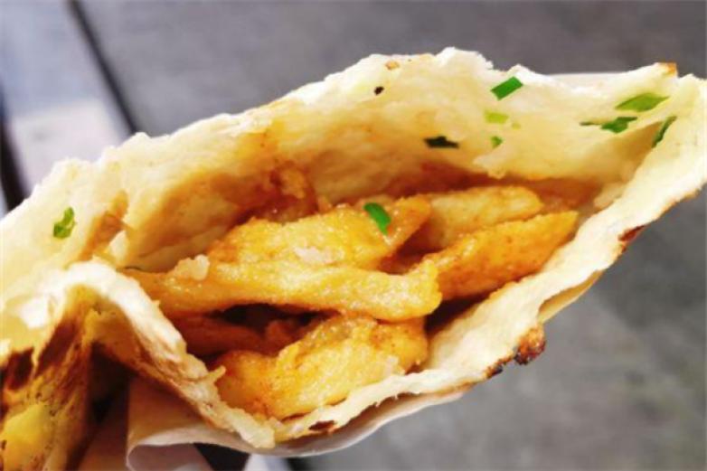 唇香鸡柳饼