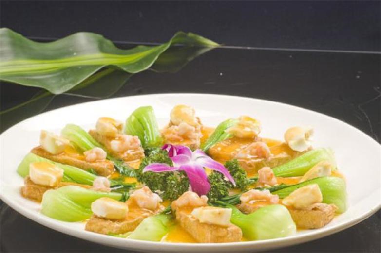 张燕鸡汁豆腐