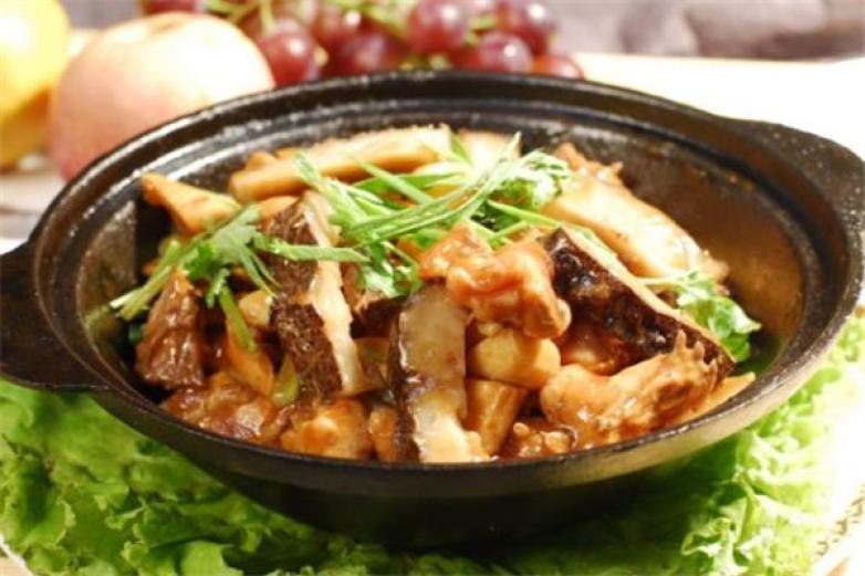 大龙凤鸡煲