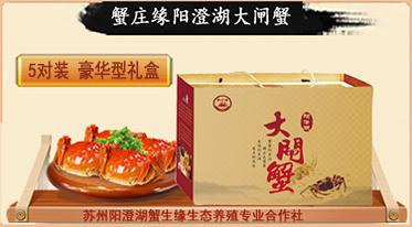 蟹庄缘阳澄湖大闸蟹
