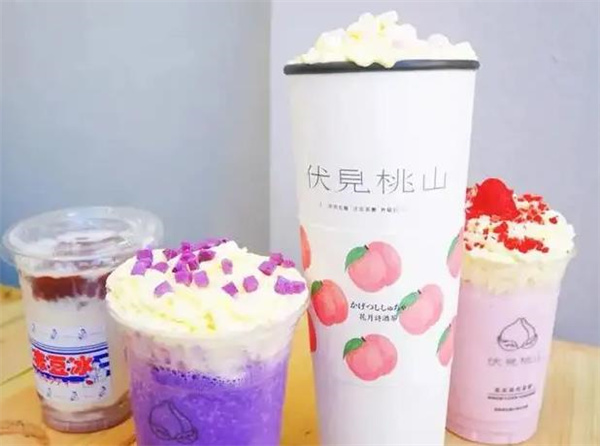 伏见桃山奶茶