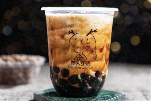 鹿人茶语奶茶加盟