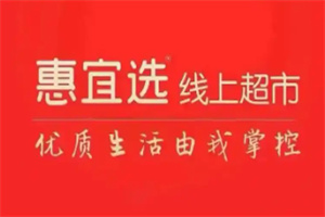 惠宜选线上超市加盟