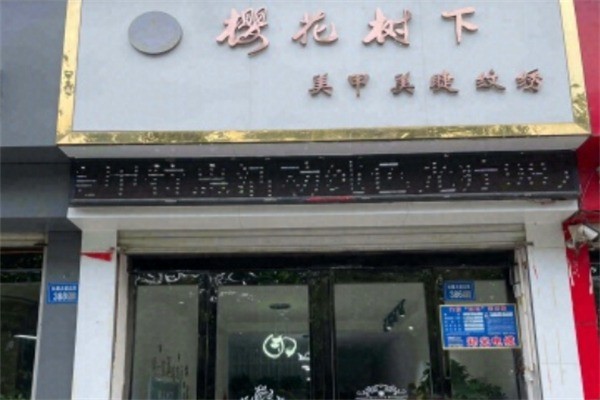 樱花树下美甲店加盟