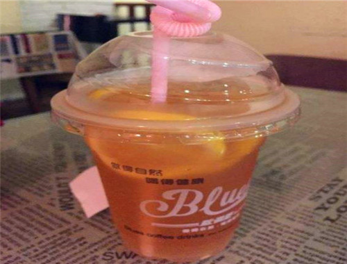 蓝调吧奶茶