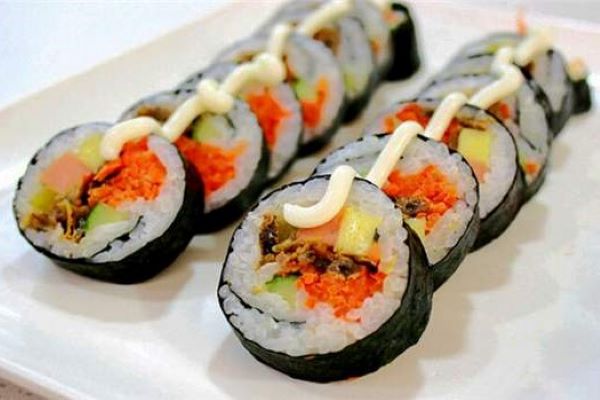 鲜紫紫菜饭