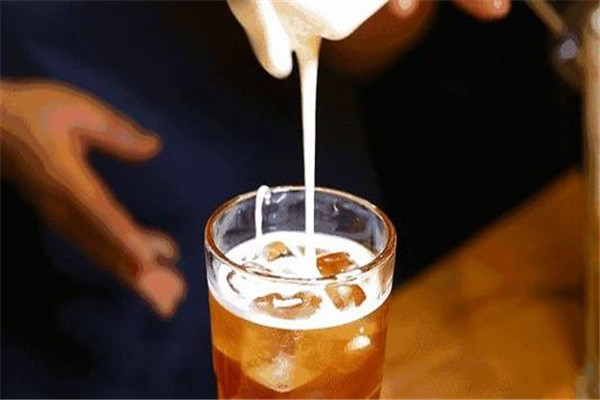 研盐小方奶茶