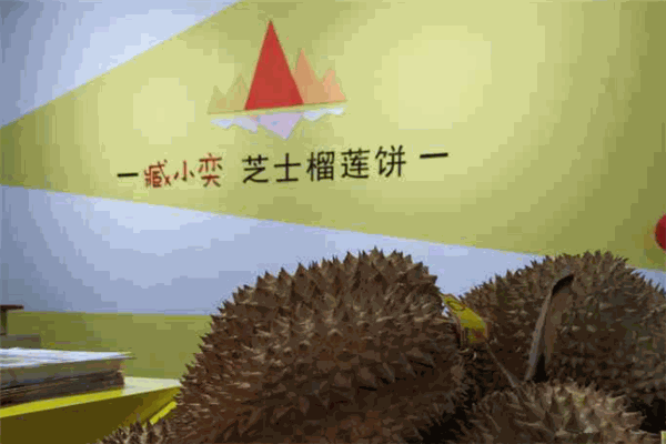 臧小奕芝士榴莲饼加盟
