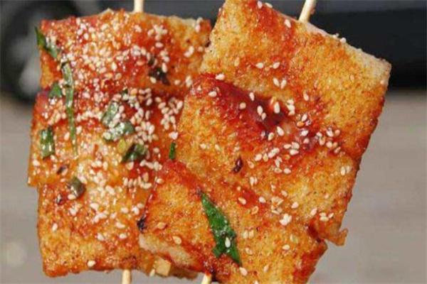 铁板豆腐小吃车