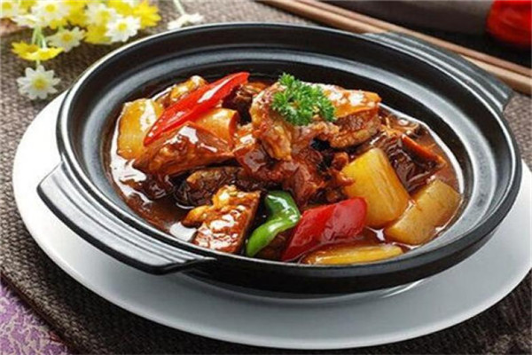 杨记黄焖鸡米饭