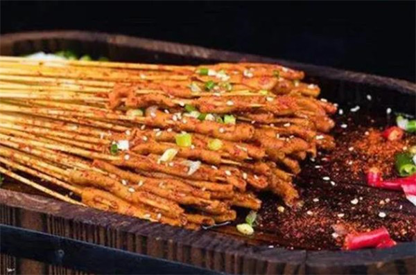 俞少爷铁板烤鸭肠