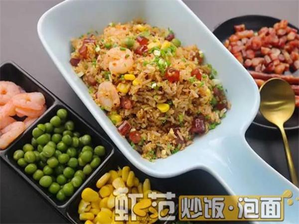 虾范炒饭泡面