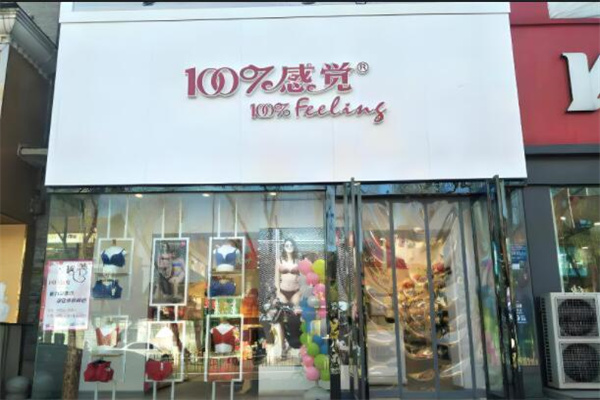 百分百感觉内衣店加盟