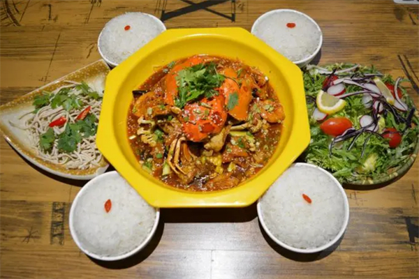 猴子山下肉蟹煲