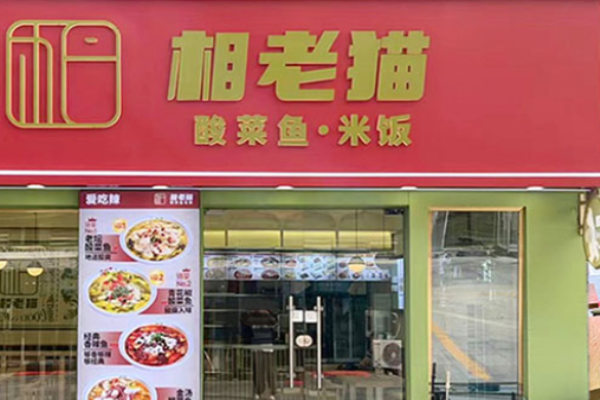 相老猫酸菜鱼米饭加盟