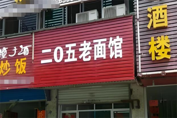 二〇五老面馆